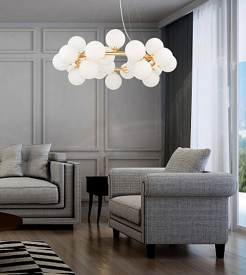 Подвесная люстра LUMINA DECO MARSIADA LDP 6033-25 FGD 400_400_1989348