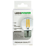 Лампа светодиодная LEDS POWER G45 E27 6Вт 4000K 007120 250_100_2201251