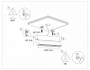 Накладной светильник Ambrella Light TA TA1829 100_100_2024393