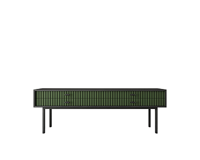 Консоль с двумя ящиками "Emerson" арт EM23/green/L 400_400_1983384