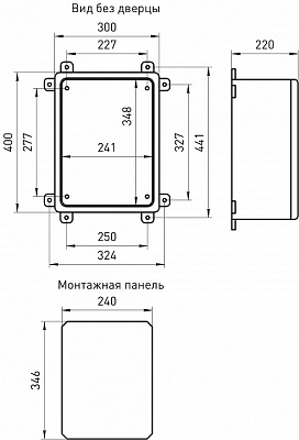 Электрический щиток навесной Эра  box403022_t 400_400_2872294