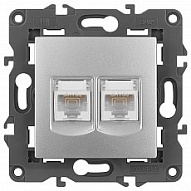 Розетка Ethernet RJ-45 без рамки Эра Эра Elegance 14-3108-03 500_191_2400914