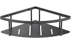 AQ4926MB угловая полка, матовый черный 250_100_Array