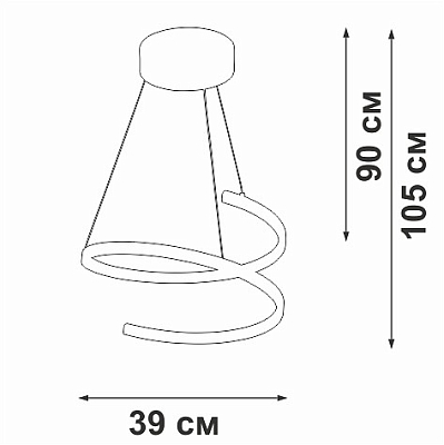 Подвесной светильник Vitaluce V3044 V3044-0/1S 400_400_1819427