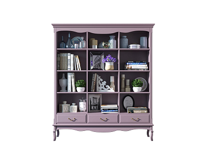 Стеллаж Leontina Lavanda тройной арт GS27/3L 400_400_1349702