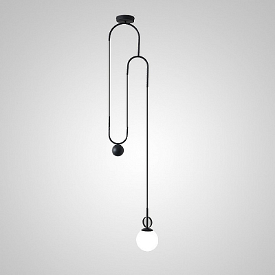 Подвесной светильник Imperiumloft NEWTON newton-black01 400_400_2458645