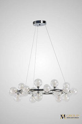Подвесная люстра AM-Group AM470 AM470 D700 CHROME 400_400_2860032