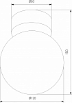Накладной светильник TK Lighting Estera 10255 Estera 250_100_3151239