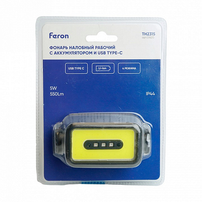 Фонарь налобный Feron TH2315 51620 400_400_1763402