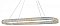 Подвесная люстра Newport  8580/140 C oval chrome