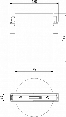 Накладной светильник Elektrostandard Slim Magnetic a063496 400_400_1775133