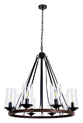 Подвесная люстра Arte Lamp Dalim A7014SP-8BK 400_400_3097541