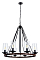 Подвесная люстра Arte Lamp Dalim A7014SP-8BK