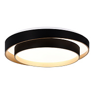 SLE6009-402-01 Светильник потолочный Черный/Белый LED 1*50W 3000K/4000K/6000K КРОСБИ 500_191_763603