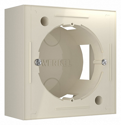 Короб накладной для розетки Werkel слоновая кость W8000003 400_400_1882061