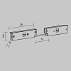 Комплектующие для систем освещения с токоведущими элементами Technical TRA184CPC-1B-3 100_100_812053