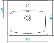 1.WH30.2.184 НЕО умывальник 50 см 250_100_1434416