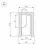 Профиль встраиваемый Arlight SL-MINI 044082 100_100_1901468