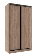 Шкаф-купе двухдверный 1200 Домашний Дуб табачный Craft 500_191_2365324