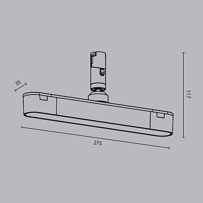 Трековый светильник Technical TR202-1-10W3K-B 400_400_832145