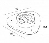Накладной светильник DesignLed ML 00-00016542 250_100_2179606