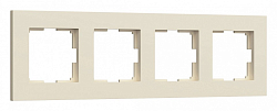 Рамка на 4 поста Werkel Slab (айвори софт) W0042962 250_100_2130743