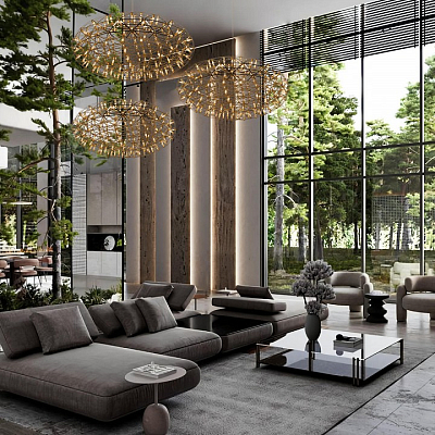 Подвесной светильник Loft it Raimond 9027-75 Gold 400_400_1849491