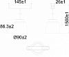 Подвесной светильник Denkirs AIR HANG DK5347-BK 100_100_1914487