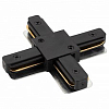 Соединитель X-образный для треков Denkirs DK Track Black TR1104-BK 100_100_2299885