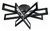 Потолочная люстра iLedex Stalker 9082-R800-X 128W BK 100_100_2432098
