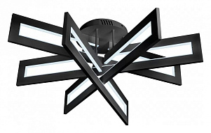 Потолочная люстра iLedex Stalker 9082-R800-X 128W BK 500_191_2432098