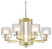Подвесная люстра Newport ALEXANDRA 4408+1/C mat.gold 500_191_3070231