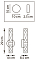 Бра Lightstar Acrile 737652