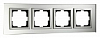 Рамка на 4 поста Mono Electric Style Glass 107-700000-163 100_100_2301819