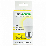 Лампа светодиодная LEDS POWER G45 E27 6Вт 3000K 006758 250_100_2201170