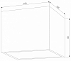 Накладной светильник Elektrostandard Corudo a053071 100_100_1772956