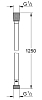 28362GL1 Silverflex Душевой шланг пластик, 1250 мм, макс. давление до 5 бар, холодный рассвет, глянец 100_100_1439322