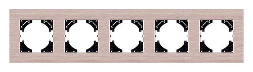 Рамка на 5 постов Kollinger Reflex AL RA5GD 500_191_3118712