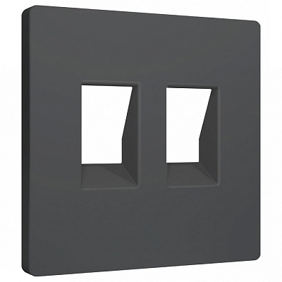 Накладка для розетки RJ-11 или RJ-45 Ambrella Volt ALFA AP9121 400_400_2192971