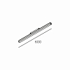 Накладной светильник Technolight Лайн 600 86212-3K-01-WH 100_100_2050700
