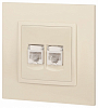 Розетка Ethernet RJ-45 без рамки Эра Эра Elegance 14-3108-02 100_100_2400680