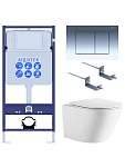 SET AQUATEK ЛИБЕРТИ-010 4в1 (рама AQUATEK Standard INS-0000012+крепёж KKI-0000002+клавиша KDI-0000010+унитаз ЛИБЕРТИ AQ1999T-00 с тонким сиденьем sc) 250_100_Array