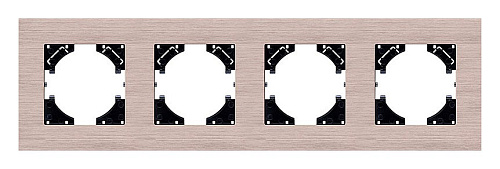 Рамка на 4 поста Kollinger Reflex AL RA4GD 500_191_3118640