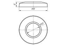 Розетка для сифона Анипласт M414 40 250_100_2916796