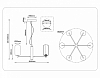 Подвесная люстра Ambrella Light LH LH11107 100_100_2030647