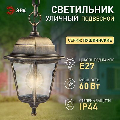Подвесной светильник Эра  НСУ 04-60-001 бронза 400_400_3092369