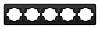 Рамка на 5 постов Elbi Eleсtriс Jazz 508-004800-250 100_100_2194162