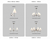 Люстра на штанге Ambrella Light HIGH LIGHT LH57125 100_100_2027128