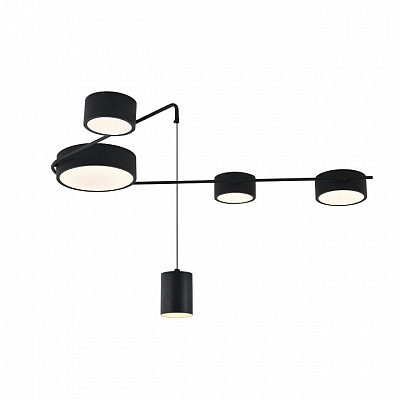 Потолочная люстра Indigo Modulo 14028/5С Black 400_400_1972039