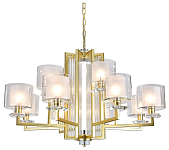 Подвесная люстра Newport ALEXANDRA 4408+4/C mat.gold 250_100_Array